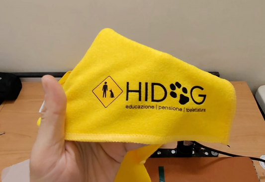 Personalizzazione e praticità: gli asciugamani in microfibra con stampa DTF per HiDog