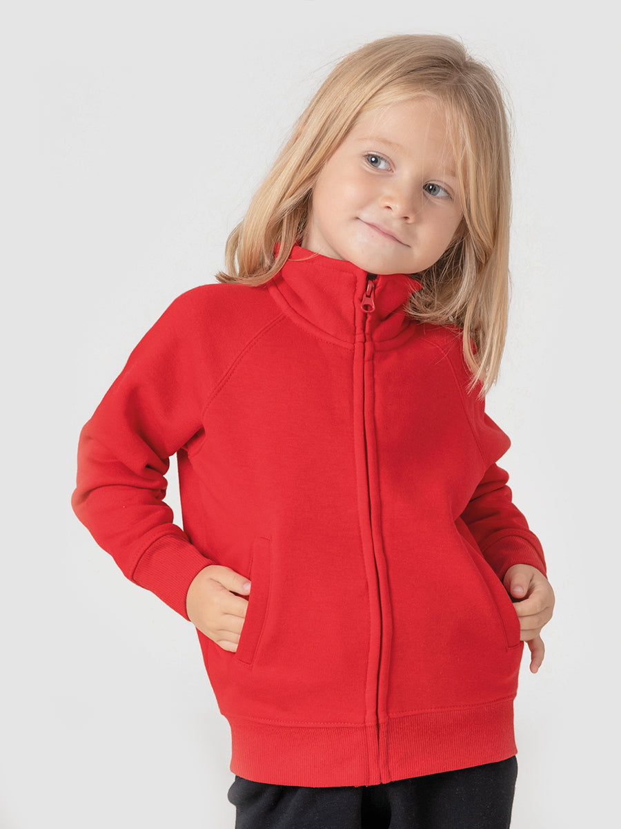 Felpa bambino con zip