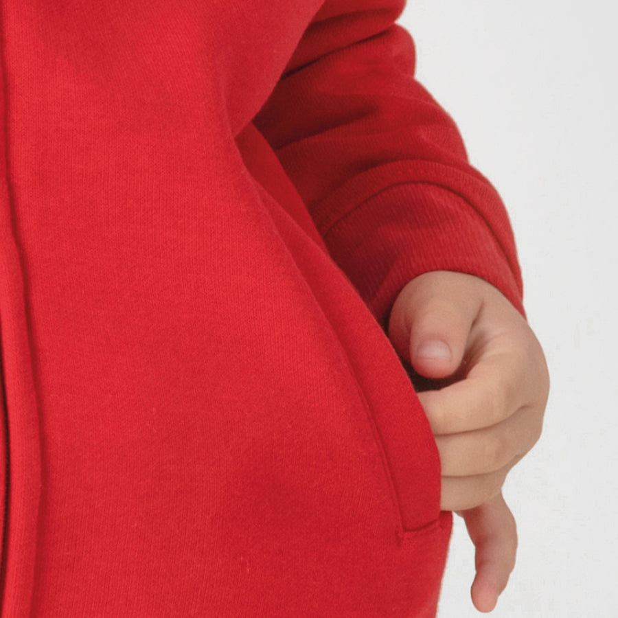 Felpa bambino con zip