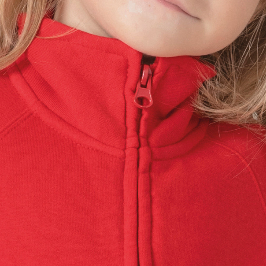 Felpa bambino con zip