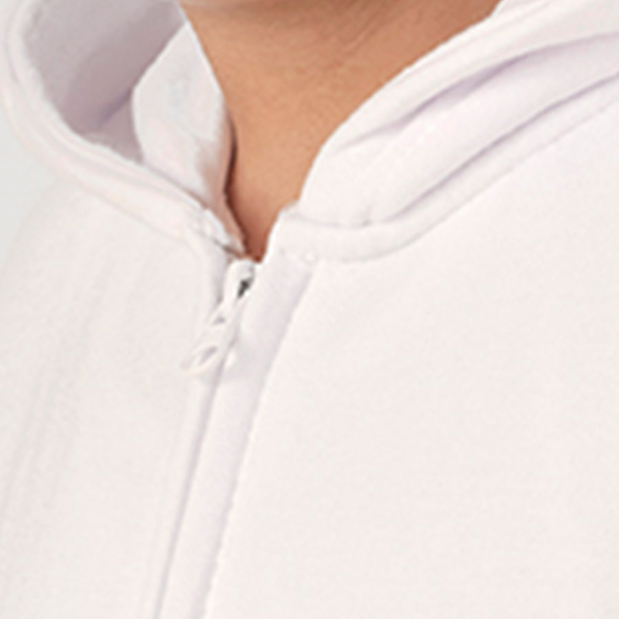 Felpa bambino con zip e cappuccio